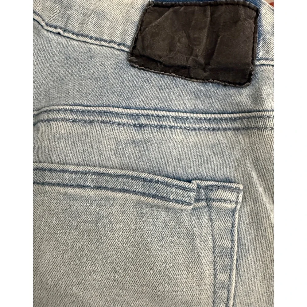 PacSun Mens Active Stretch Skinny Jeans Light Wash Blue Denim Pants Size 29x28